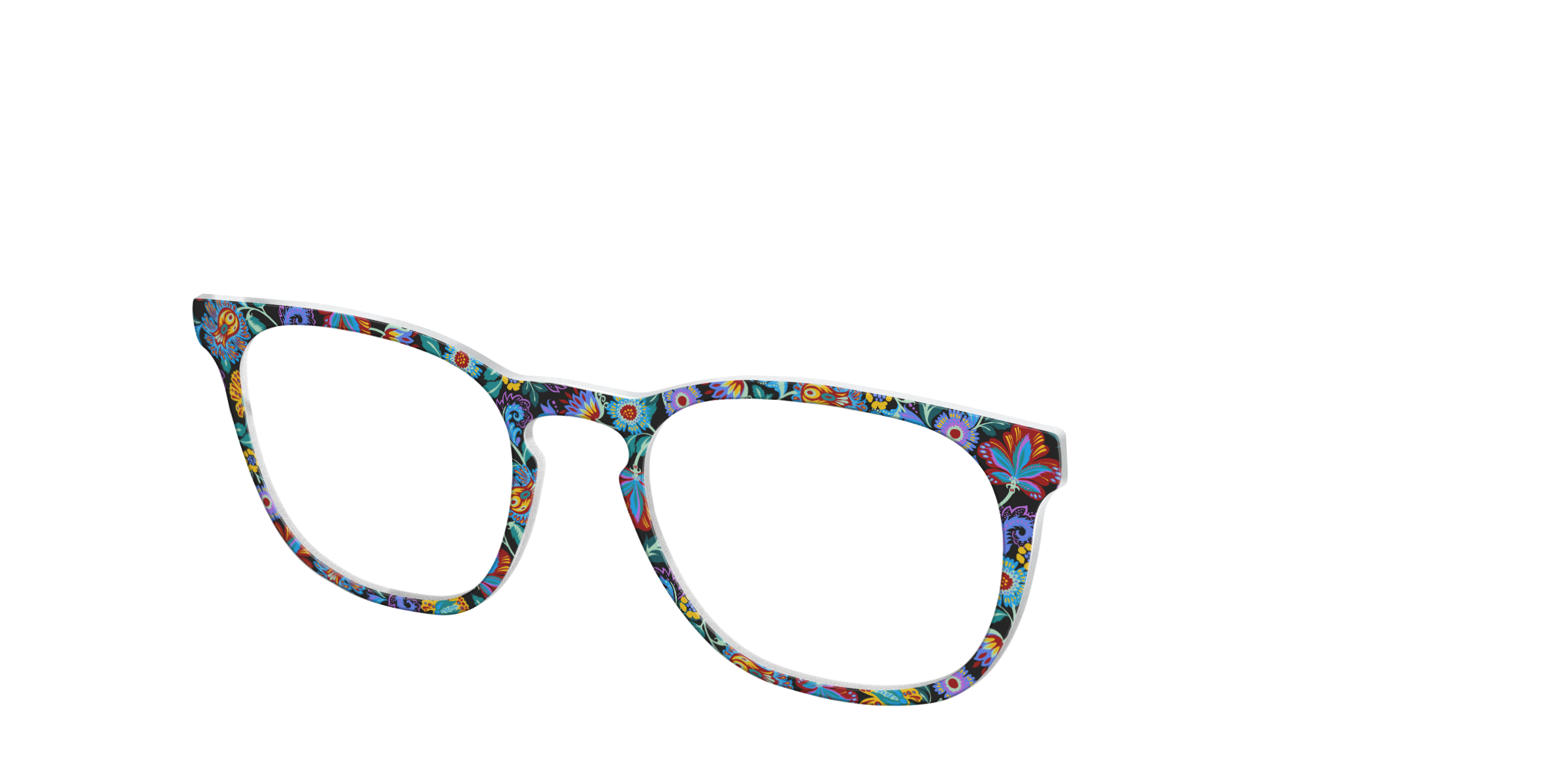 Pair Eyewear Collabs The Flora & Fauna top occhiali fantasia