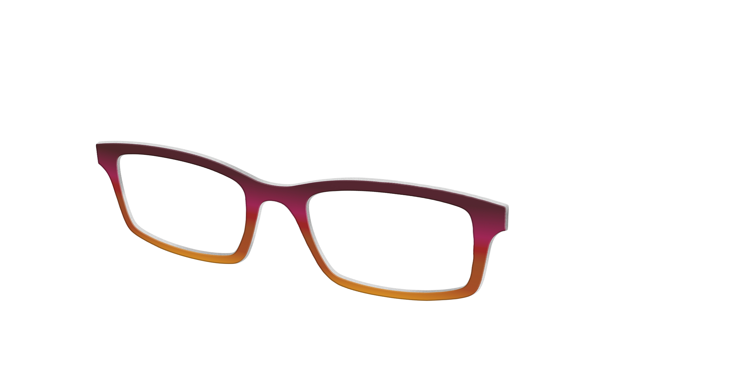 Pair Eyewear Solid Tops Umber Ochre cover sfumato marrone