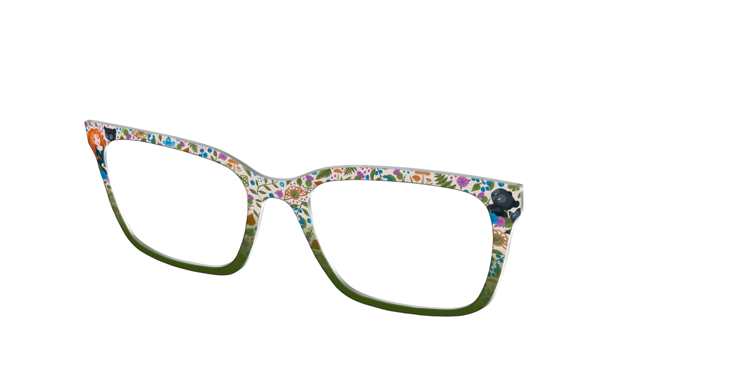 Pair Eyewear Collabs Merida Brave Floral top fiori