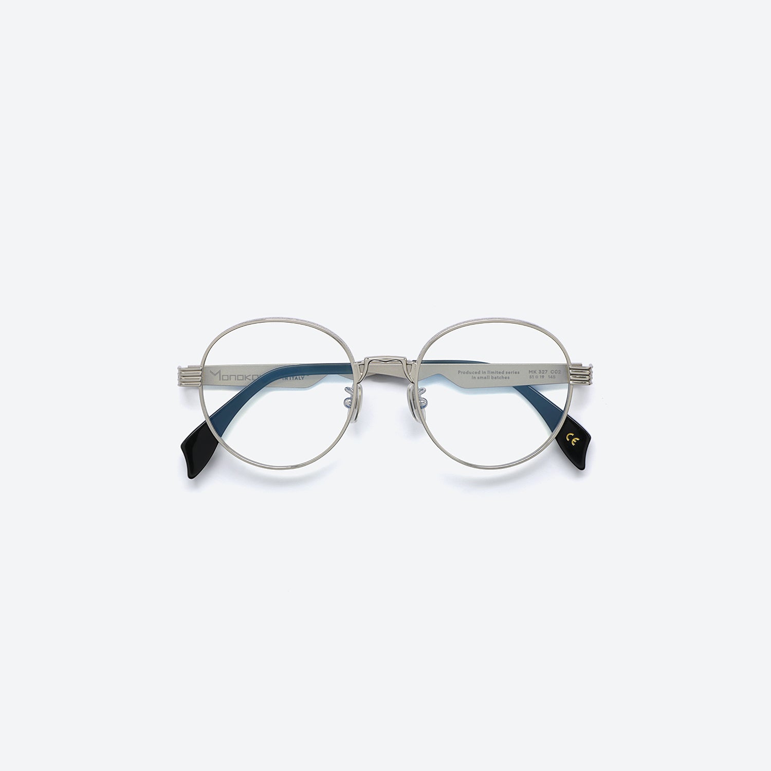 Monokol Evolved Boldness MK327 C2 occhiali da vista rotondi metallo