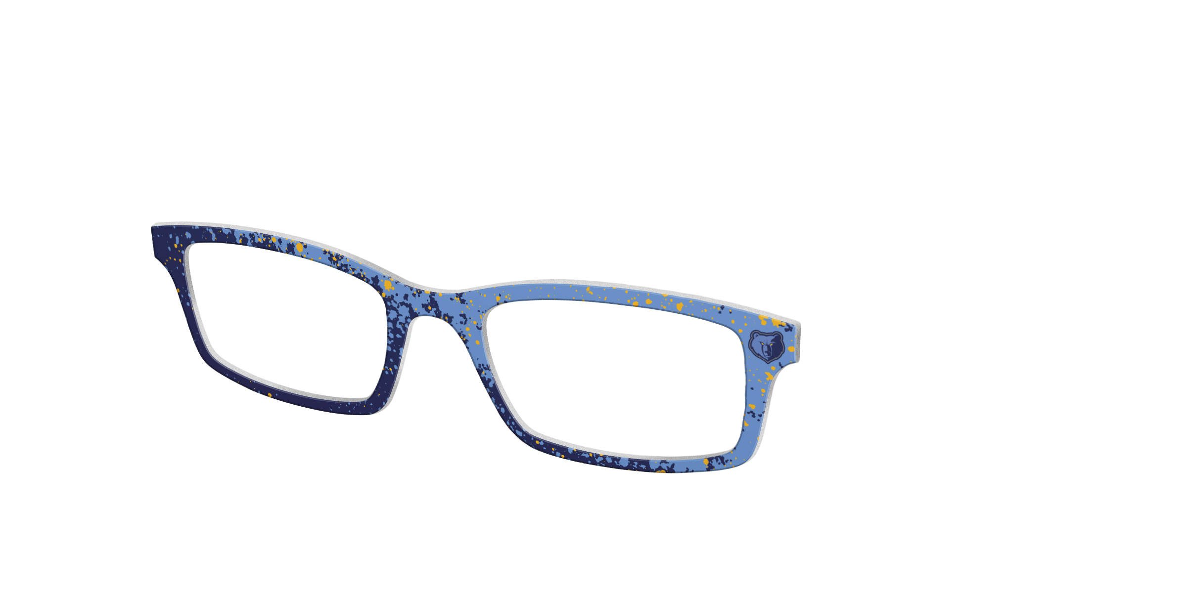 Pair Eyewear School Spirit Grizzlies Splatter top per occhiali sportivo