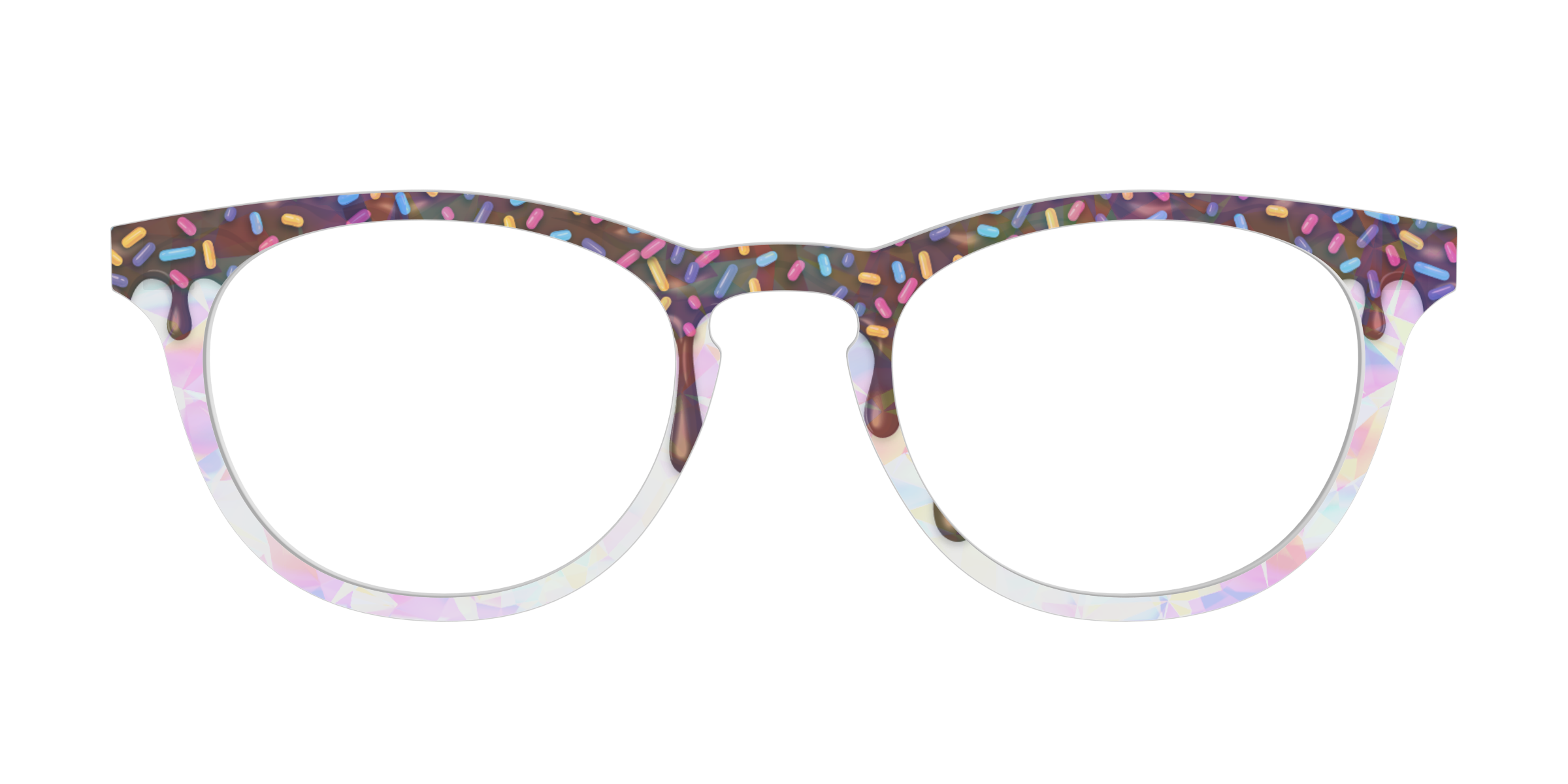 Pair Eyewear Holographic Milkshake top magnetico olografico