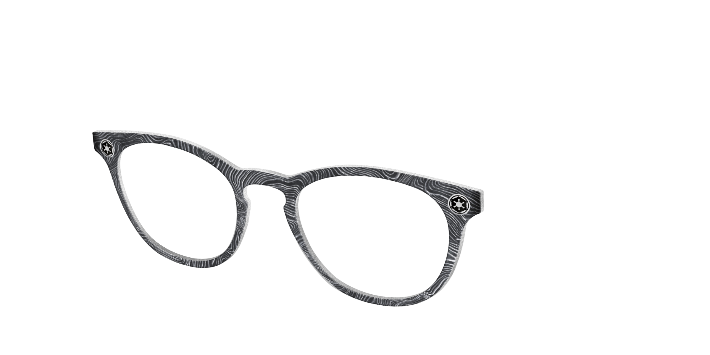 Pair Eyewear Collabs Beskar Steel top magnetico acciaio