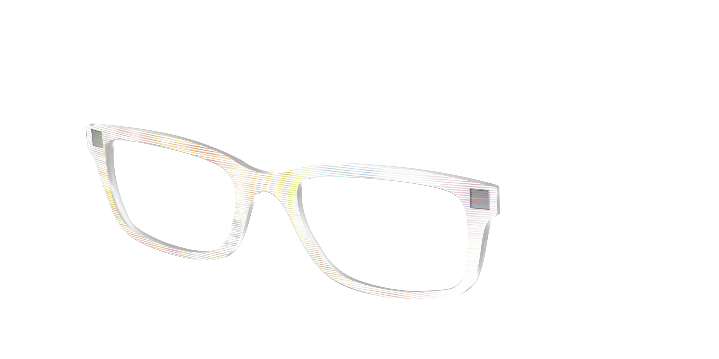 Pair Eyewear Design Tops The Iridescent Strands Crystal top magnetico