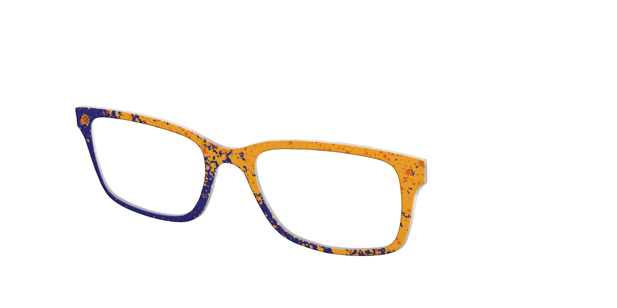 Pair Eyewear School Spirit Suns Splatter top magnetico Cedro