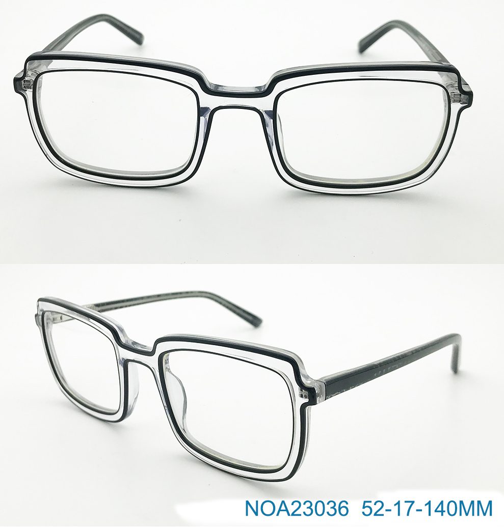 Ouyuan NOA23036 montatura occhiali da vista acetato 52-17