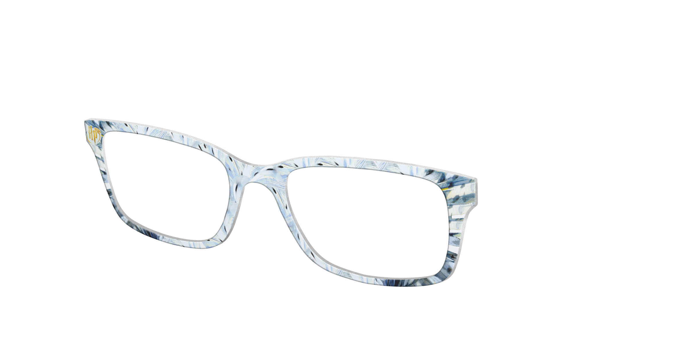 Pair Eyewear Collabs The Hedwig Feathers top piume bianco