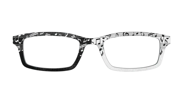 Pair Eyewear Design Tops Musical Shimmer Split top glitter