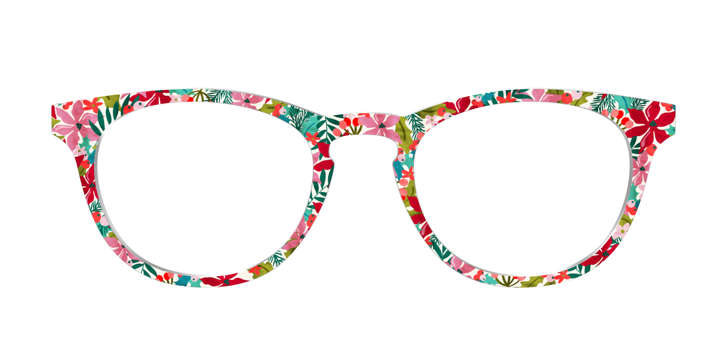Pair Eyewear Design Tops Poinsettia Grove Top Natale