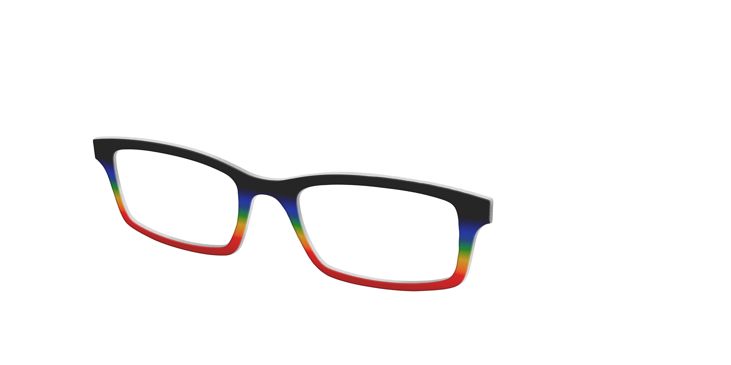 Pair Eyewear Solid Tops Love Wins Gradient top magnetico