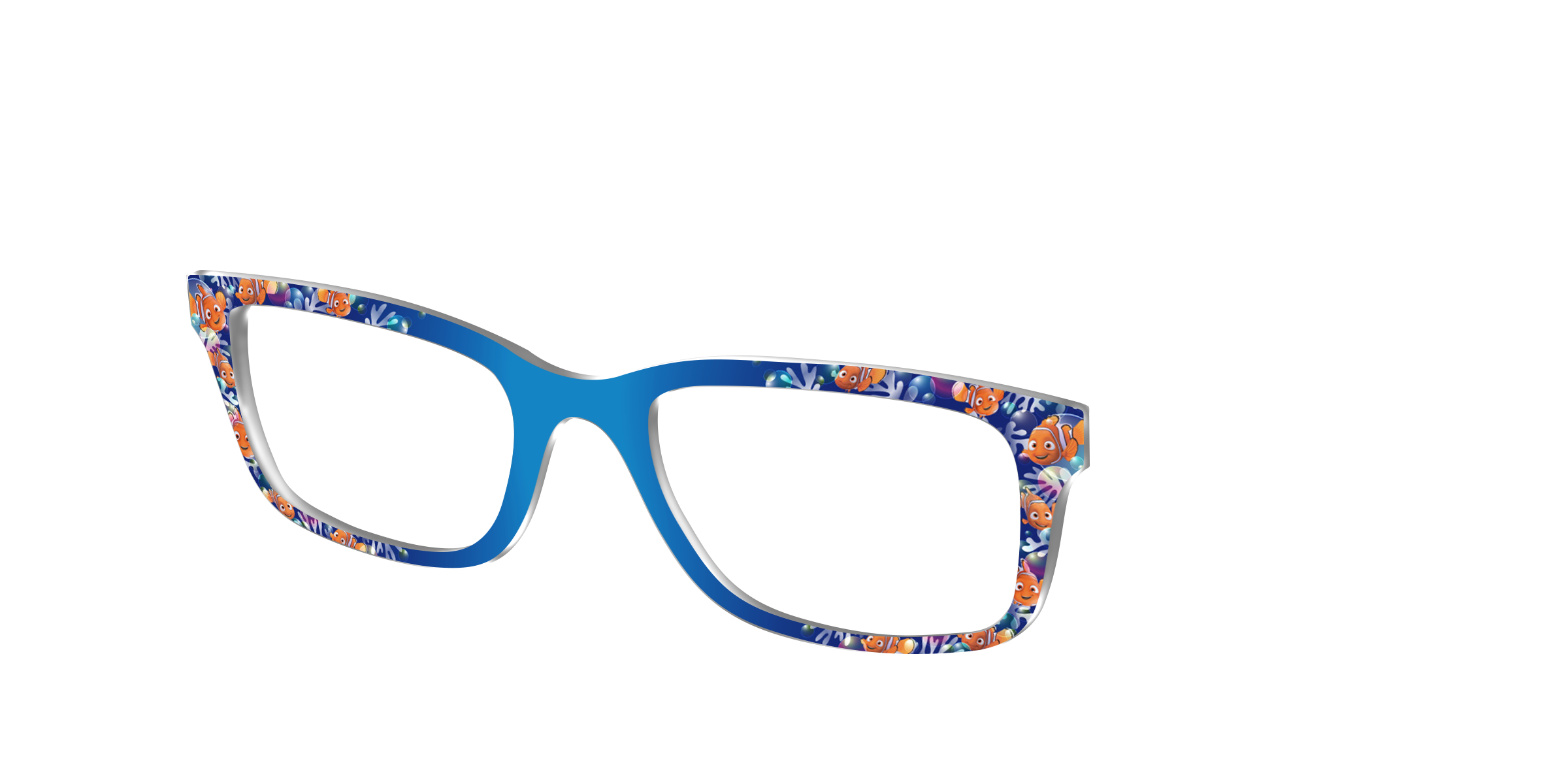 Pair Eyewear Collabs Nemo Bubbles topper blu oceano