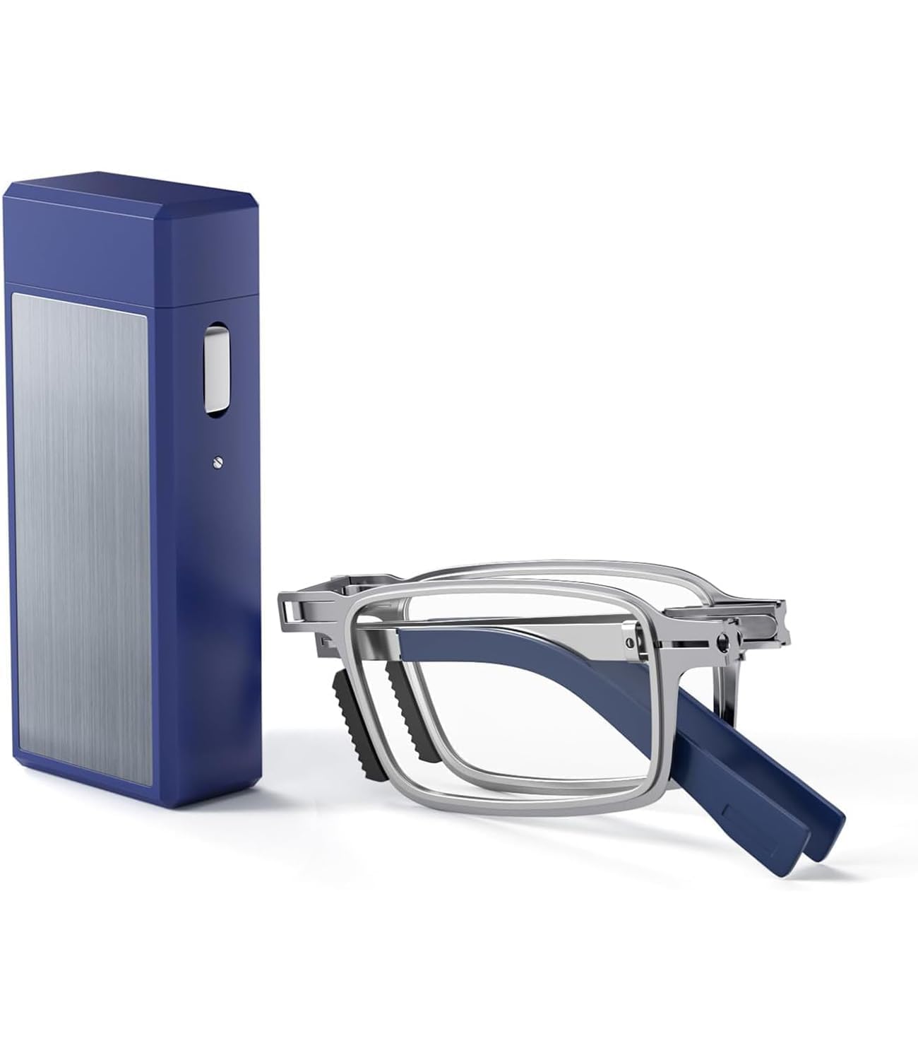 Hubeye Ultra Thin Folding Reading Glasses pieghevoli acciaio 2.0 luce blu