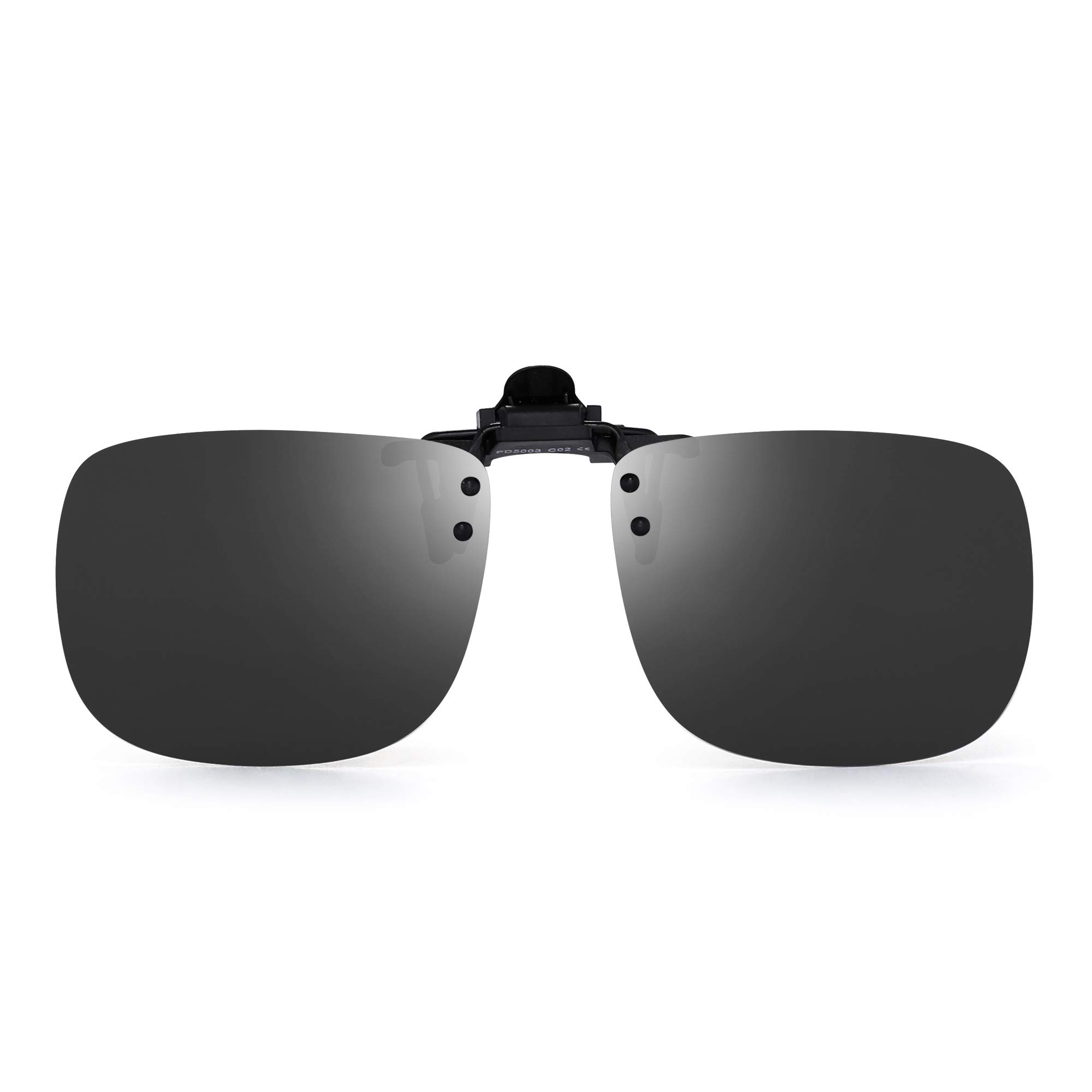 JM Clip per Occhiali da Sole Polarizzati occhiali sole flip up grigio