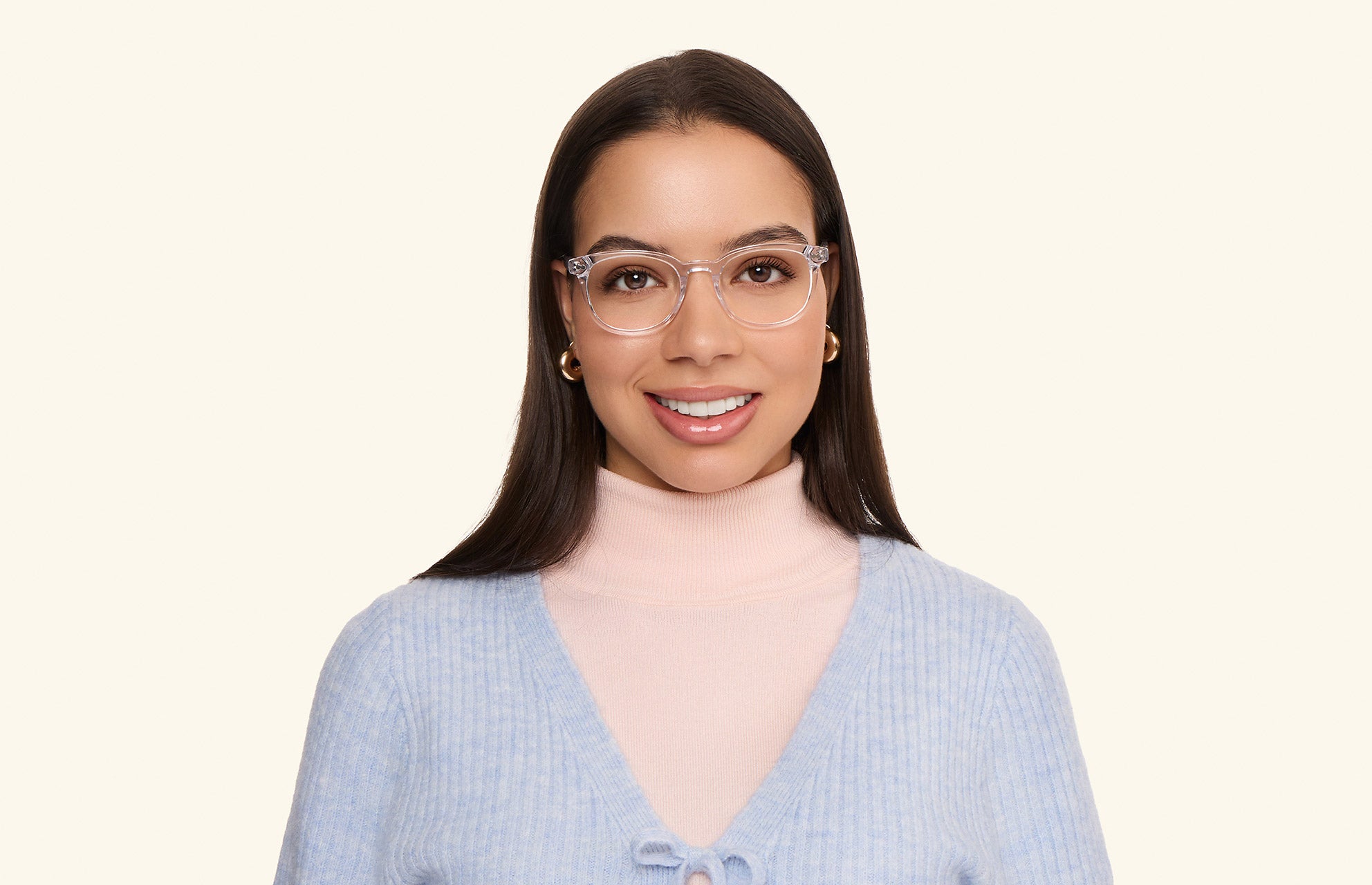 Pair Eyewear The Reese montatura vista stretta tonda nera