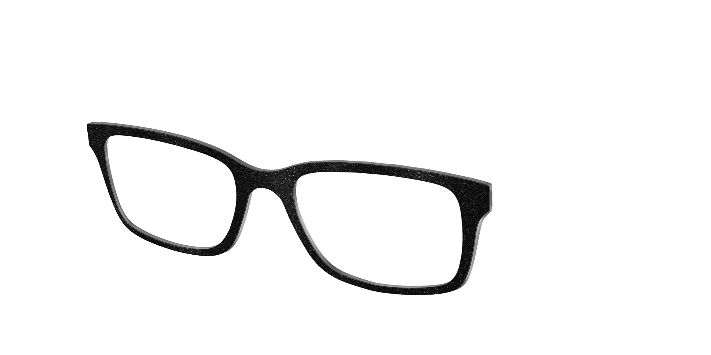 Pair Eyewear Solid Tops The Black Shimmer top nero glitter