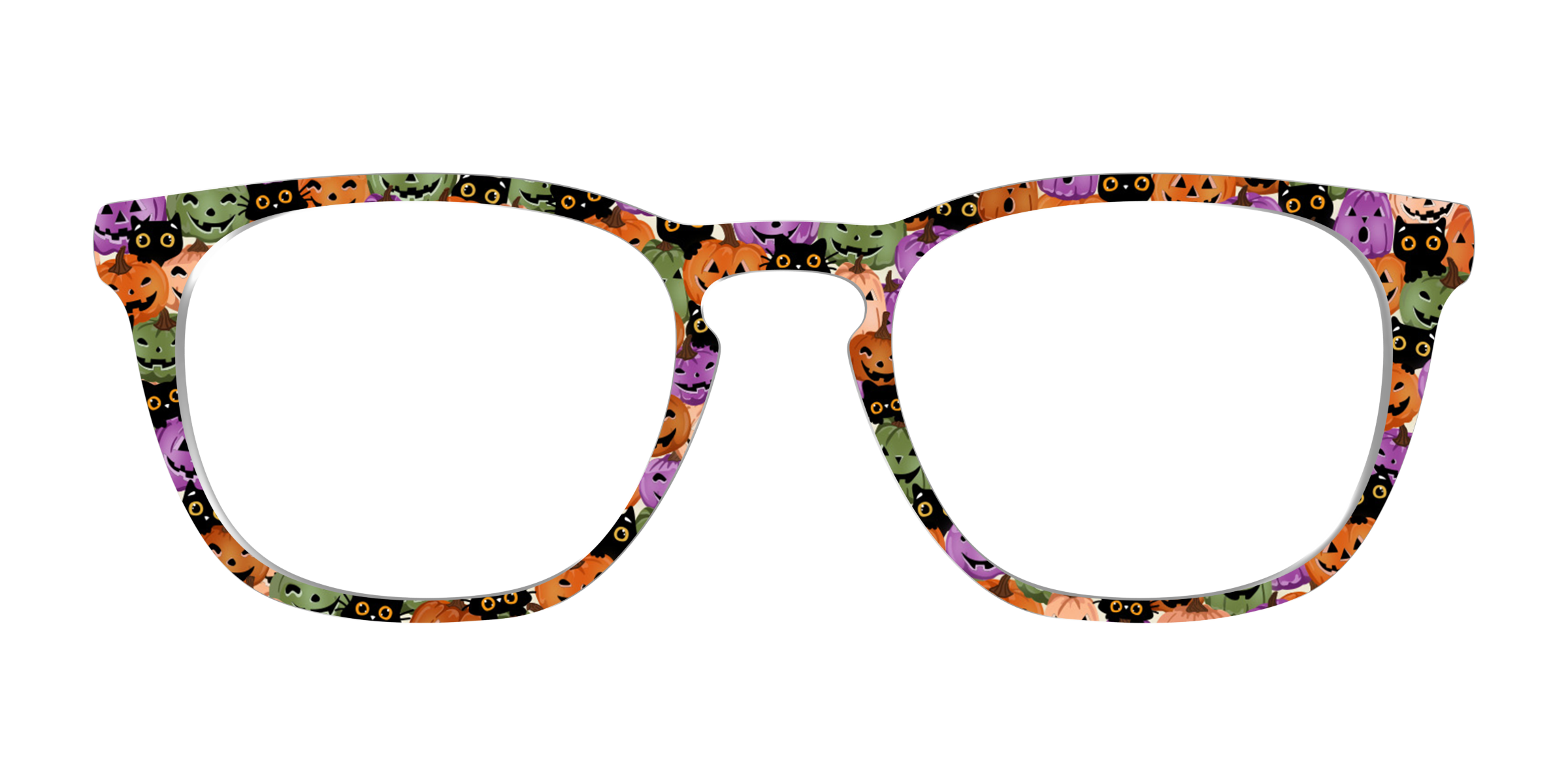 Pair Eyewear Design Tops The Purring Pumpkins top occhiali halloween