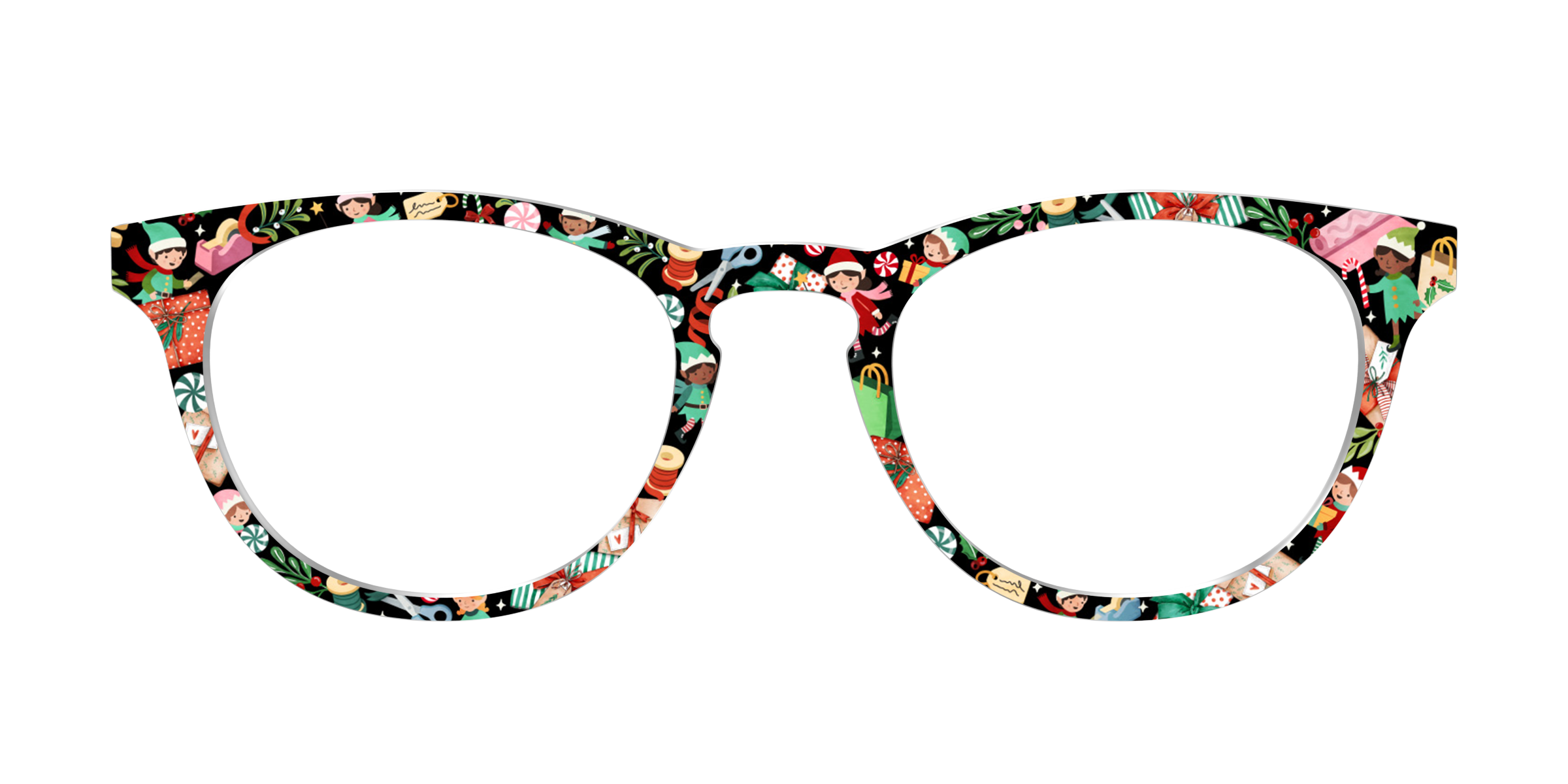 Pair Eyewear Design Tops The Santa's Workshop top occhiali natale