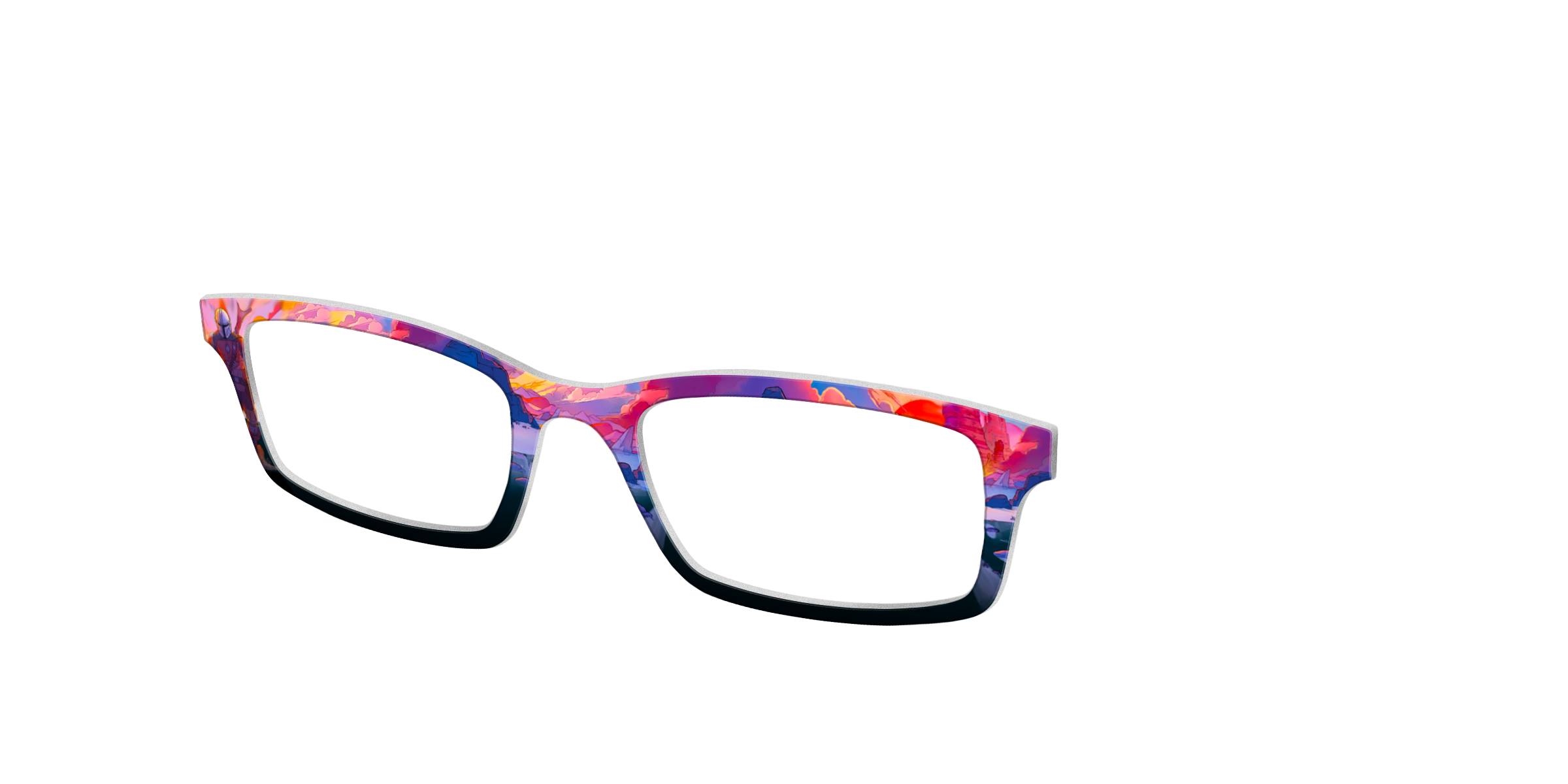 Pair Eyewear Collabs Mandalorian Scenic Split top nero