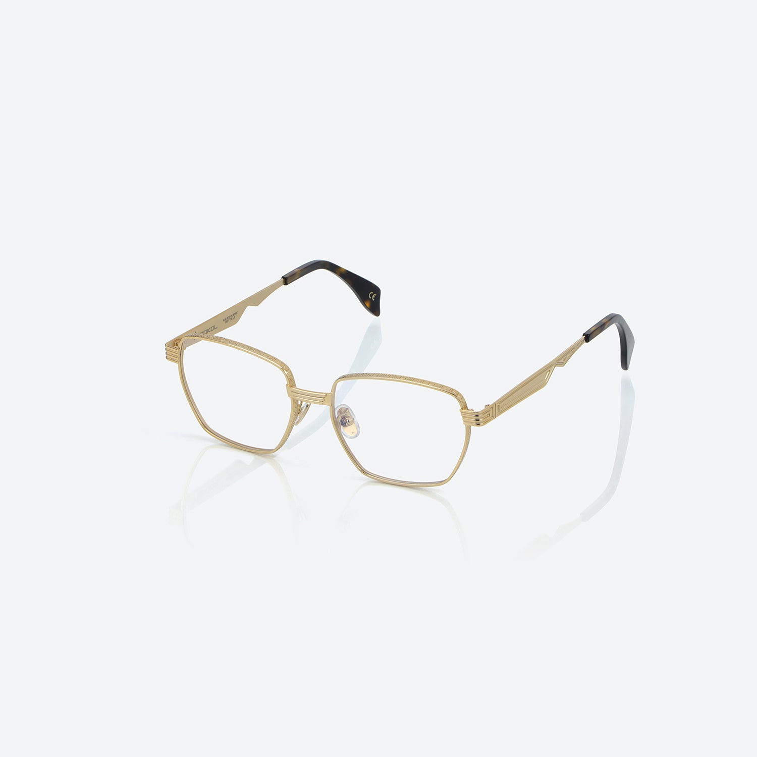 Monokol Evolved Boldness MK325 C1 occhiali da vista quadrati metallo