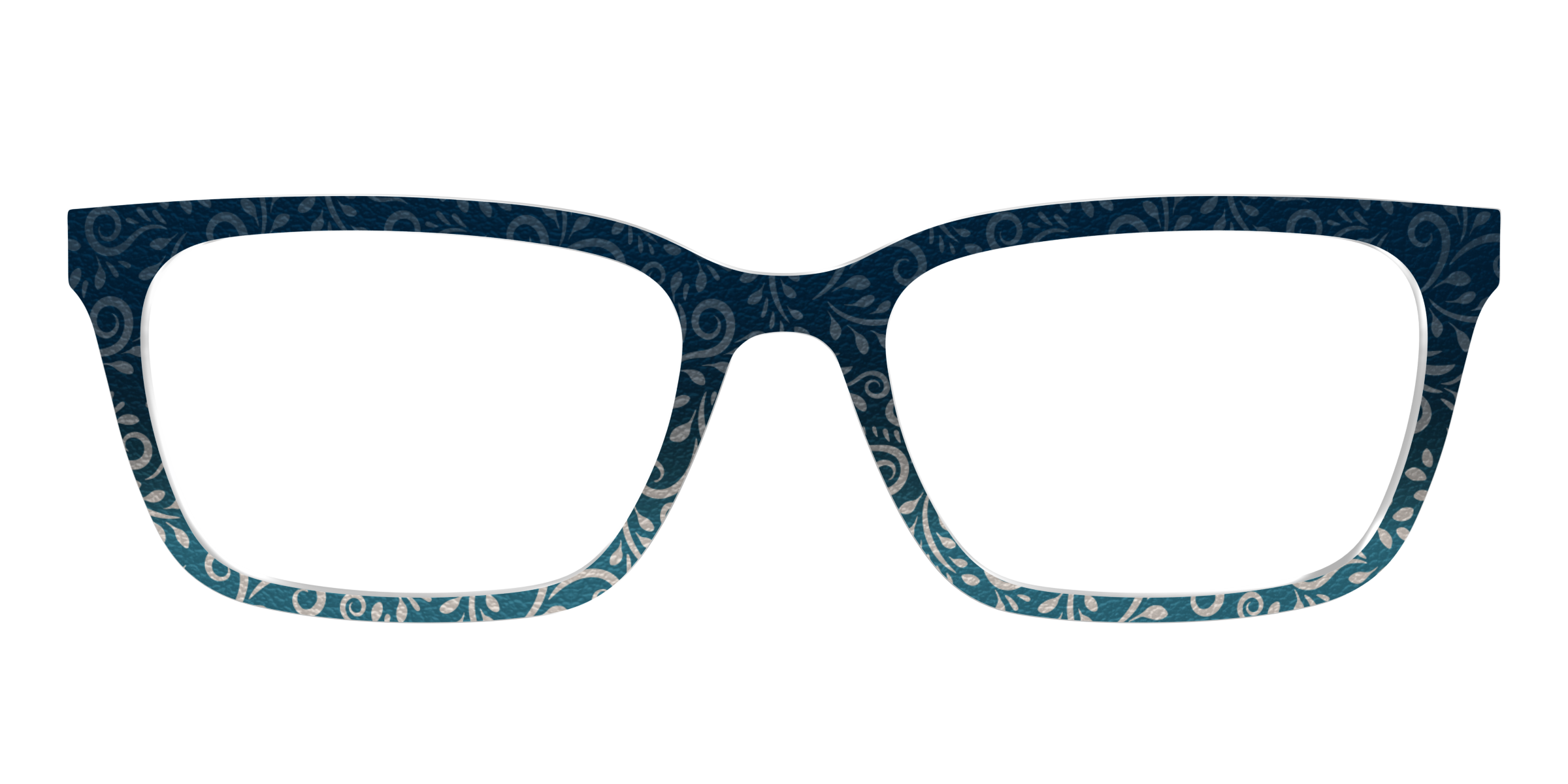 Pair Eyewear Leather Leafwork top magnetico Cedro